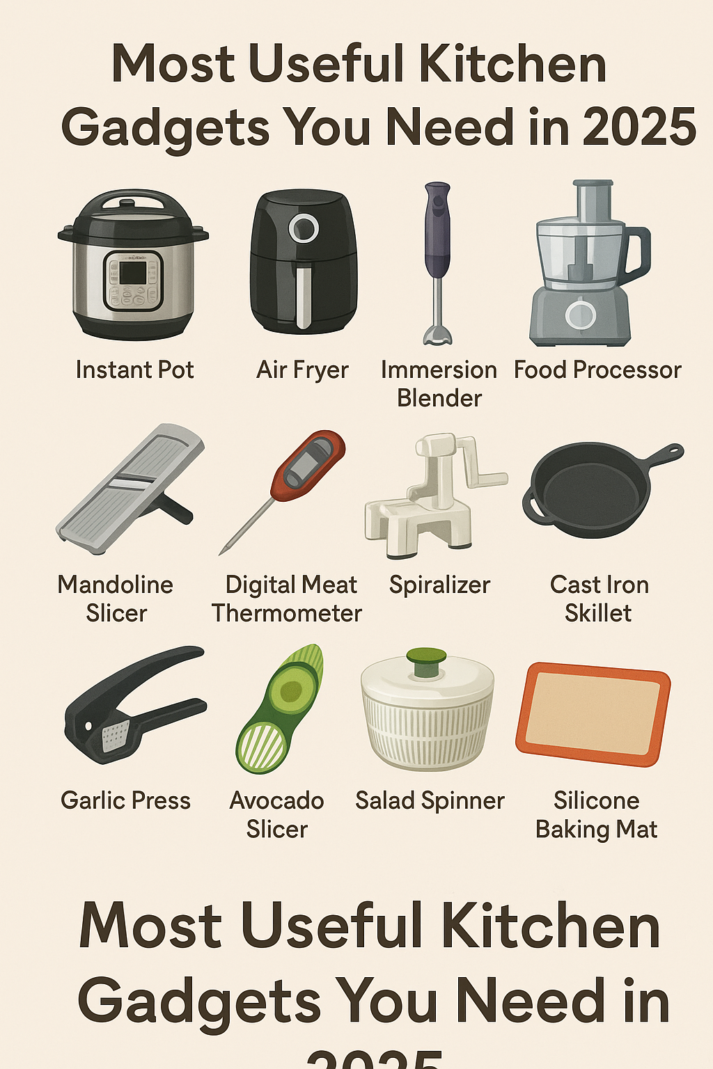 Most Useful Kitchen Gadgets You Need in 2025