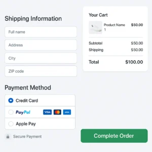 e commerce web site development