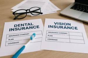 dental and vision care options