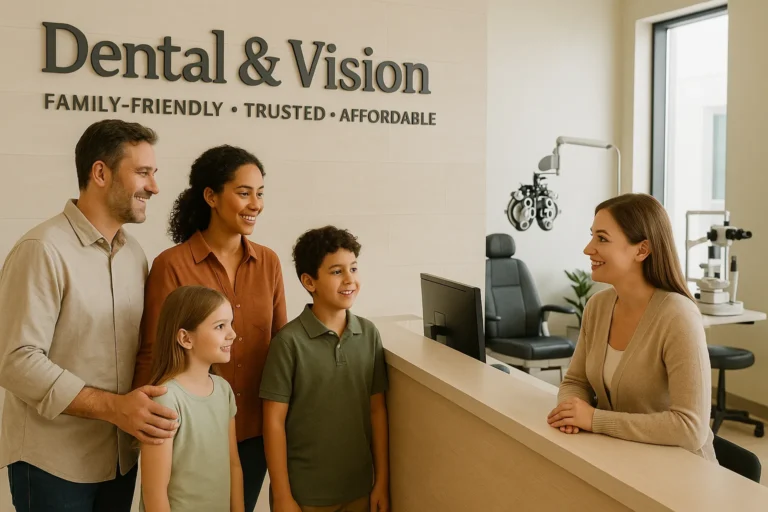 dental and vision care options