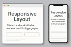 how to make a page responsive