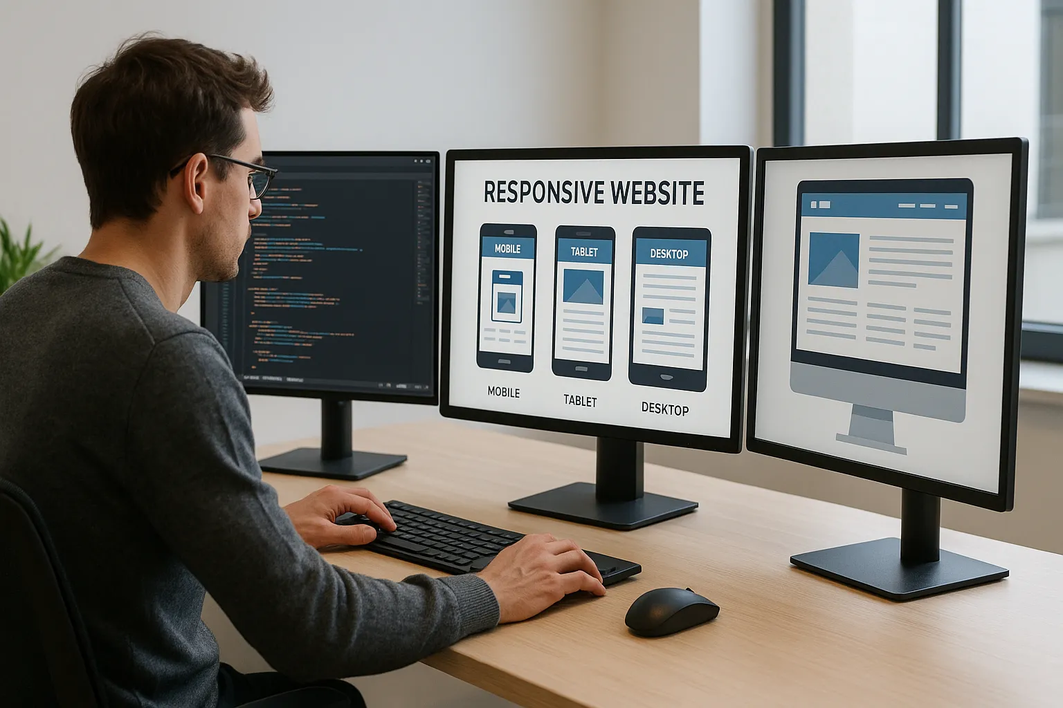 how to make a page responsive